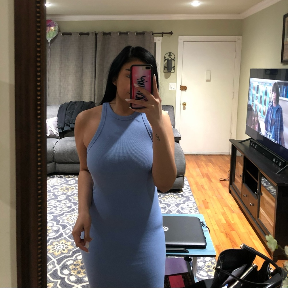 ZARA Ribbed Dress - Picture 2 of 2